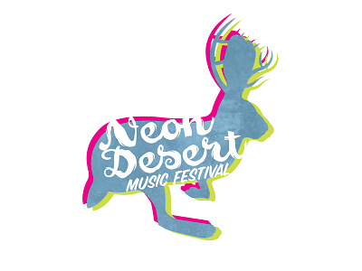 Neon Desert Identity 04 desert el paso festival jackelope music neon quail stage