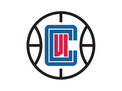 Viva + Impulse Clippers Logo agency balling basketball clippers design icon logo sport web development