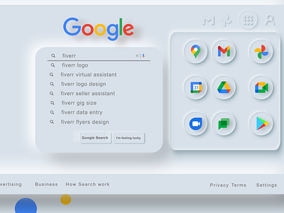 Google Search Concept Design 2022