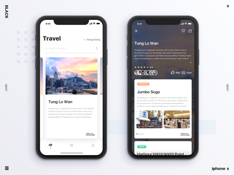 New Try Travel by Victor_hong on Dribbble