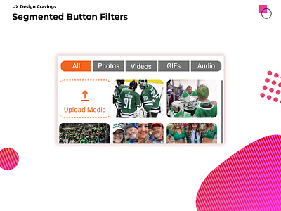 Segmented button filters