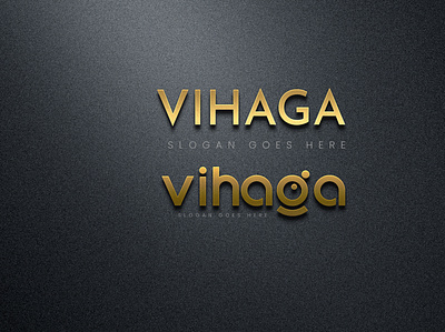 vihaga logo design branding design graphic design illustration logo ui ux