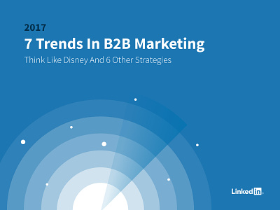 Marketing Trends for LinkedIn branding chart illustrations cover design ebook graphic design illustration