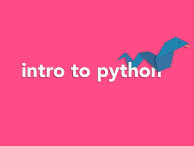 Intro to Python