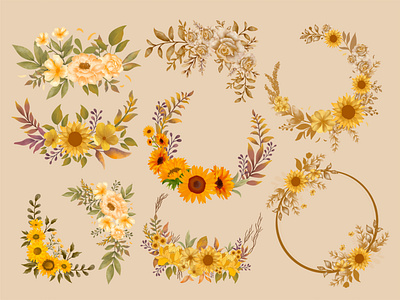 Watercolor Floral Collection ux