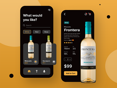 Wine App Challenge dashboard design graphic design ui uiapp uiweb win app