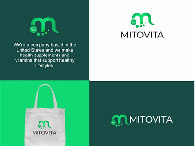 Mitovita Logo branding business logo design flat graphic design logo minimal vector