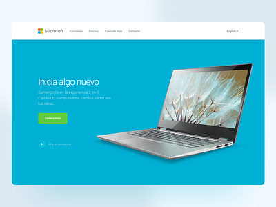 Microsoft LATAM ecommerce landing page website