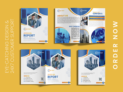 design-professional-company-profile-annual-report-business-propo -brochure annual-report business-proposal company-profile flyer graphic design
