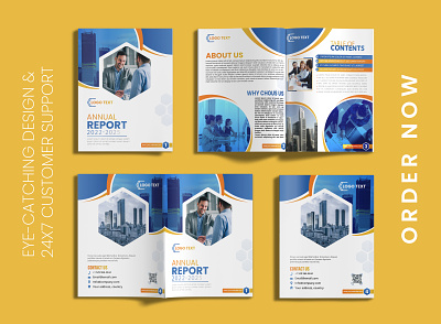 design-professional-company-profile-annual-report-business-propo annual report brochure business proposal company profile flyer graphic design