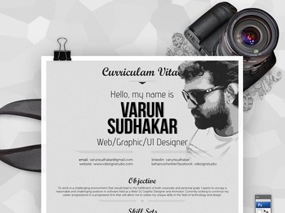 Infographic Resume behance india infographic portfolio resume varunsudhakar vdezigntudio