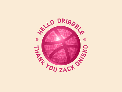 Hello Dribbble! first shot hello dribbble