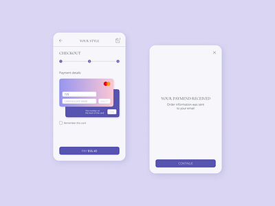 Credit card checkout | DailyUI 002