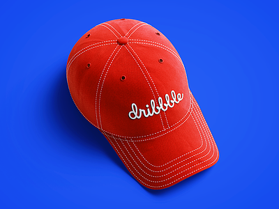 Freebie PSD: Baseball Cap 3D Mockup 3d baseball box cap cardboard free freebie fullcap hat hood mockup psd
