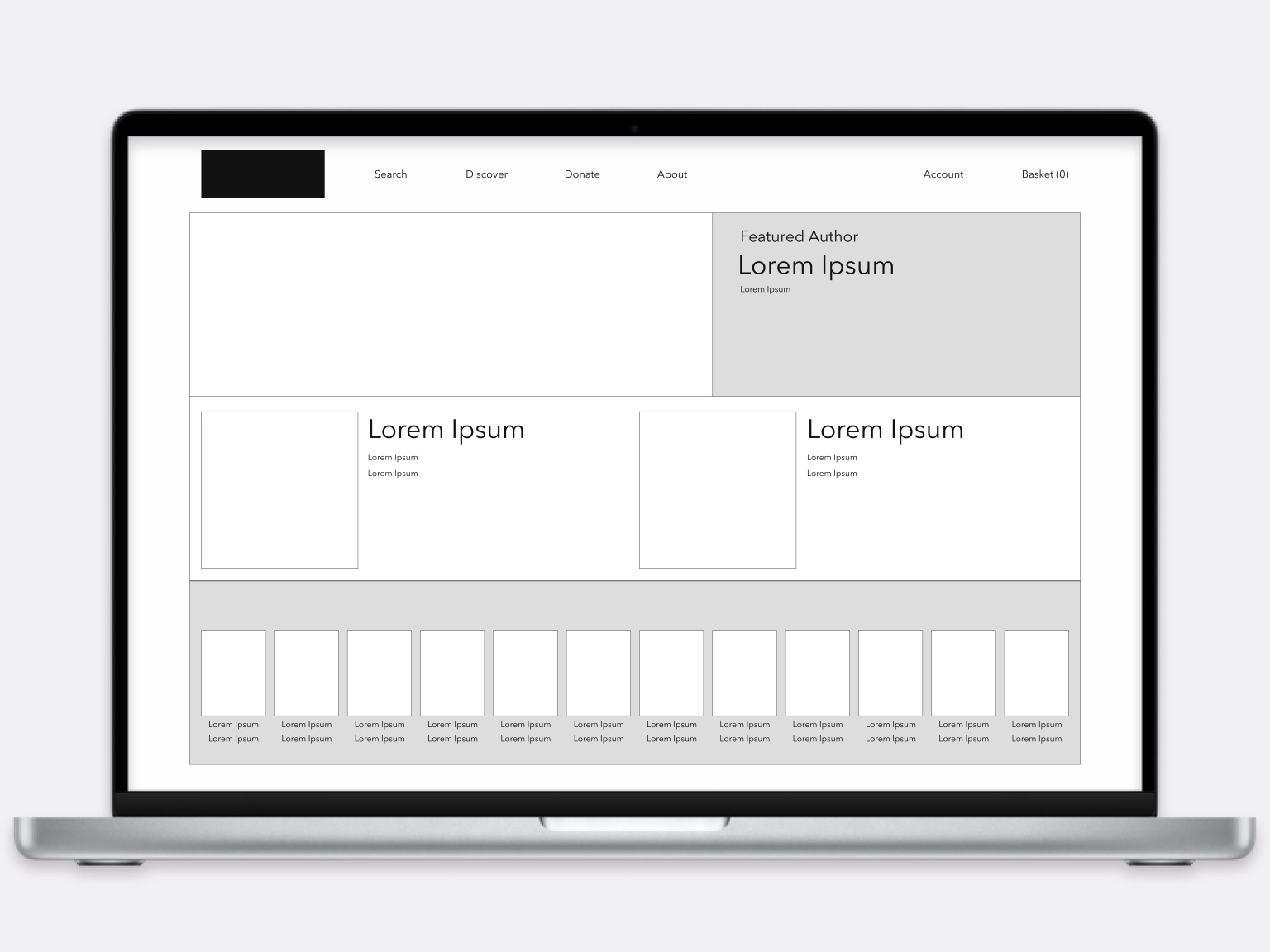 Website Wireframe by Cindy Liang on Dribbble