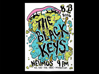 The Black Keys - Poster Design illustration poster design posters