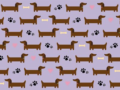 Dachshund pattern