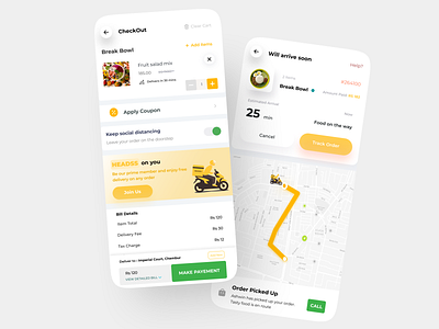 Hungry headss | Food delivery app