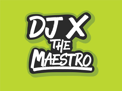 Proposed Logo for DJ That Didn't Make the Cut v3 Green