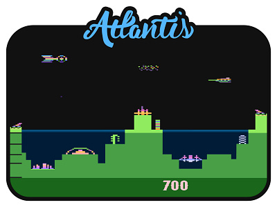 Atlantis Atari 2600