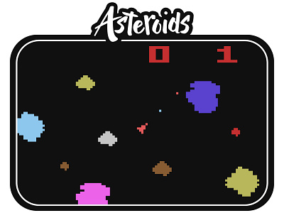 Asteroids Atari 2600