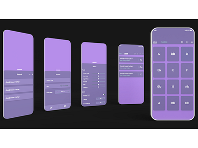 Music App UI Design