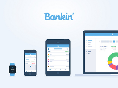 Bankin • Money management App (New website) app bankin less is more new website ui