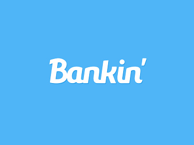 Bankin' - New logo bankin branding logotype typo