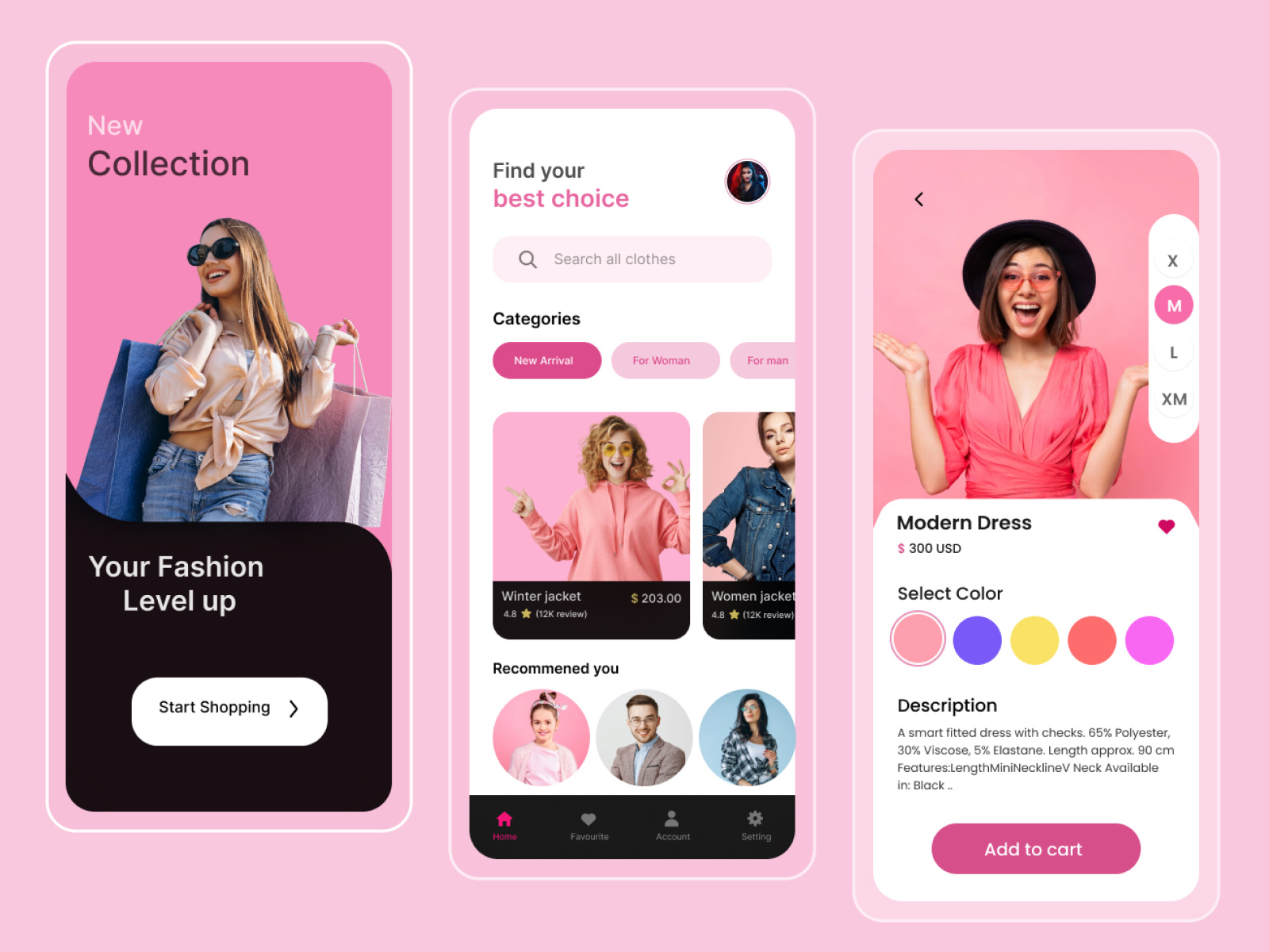 Fashion E-commerce App by Most. Salma Khatun on Dribbble