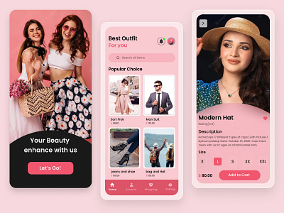 Fashion E-Commerce Shop app
