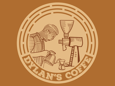 Day 6: Coffee Shop Logo branding coffeshop design graphic design logo vector vintage