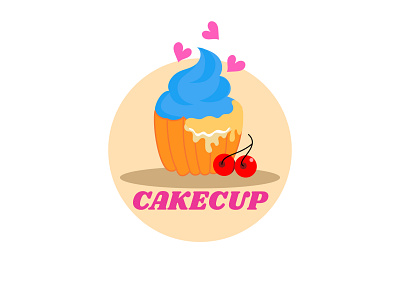 Day 18: Cupcake Logo cupcake design graphic design logo vector