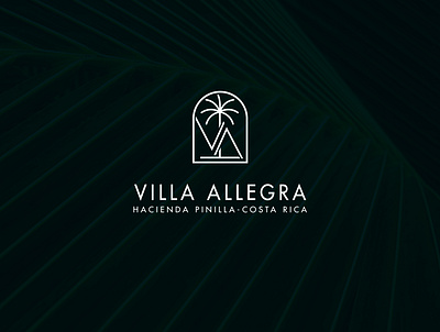 VA Villa logo brand branding design graphic design logo typography vector
