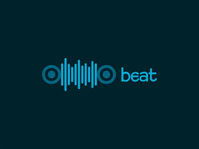 Streaming Music Startup- Beat logo branding daily logo challenge dailylogochallenge day 9 day9 design graphic design illustration illustrator inkscape logo music music app music logo songs streaming streaming platform ui ux vector