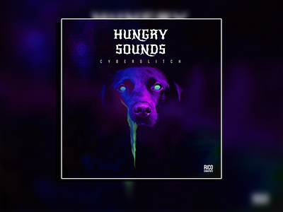 HUNGRY SOUNDS ALBUM COVER ARTWORK TEMPLATE