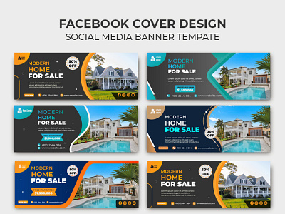 Facebook Cover Design animation facebook banner facebook cover design graphic design real estate banner real estate facebook cover rent sell template timeline cover