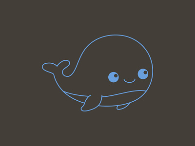 Whale illustration adobe illustrator art design graphic design graphic designer icon icons illustration whale whale illustration zoo