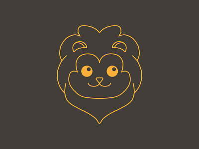 Lion illustration adobe illustrator art design graphic design graphic designer icon icons illustration lion lion icon lion illustration zoo