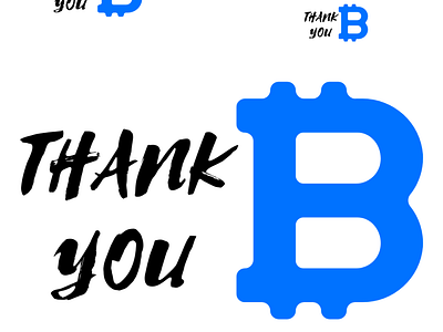 Thank you bitcoin amazing app bitcoin crypto design great illustration logo nft nft works nice ui