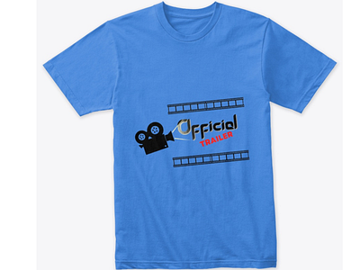 OFFICIAL TRAILER DESIGN in Triblend Tee apparel design dribbble graphic design graphicdesign marketing merch money movie print product product design redesign shirt shirt mockup shirtdesign t shirt tee shirt teespring tshirt