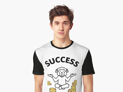 Comment faire pour avoir du succès dans la vie ? argent business design fashion femme homme or reussir shopping succés tshirt vetement