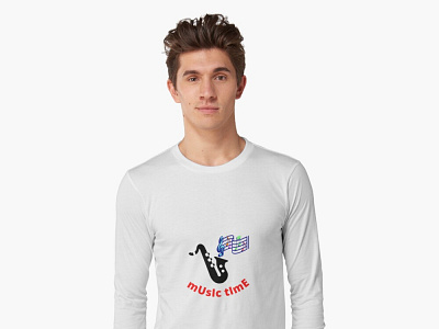 alto saxophone north dakota Long Sleeve T-Shirt