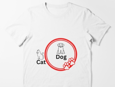 Cat and dog mom Essential T-Shirt | NOW