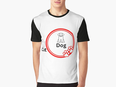 Cat and dog mom Graphic T-Shirt | NOW