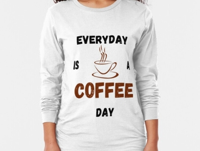 Coffee day Long Sleeve T-Shirt,coffee bar logo,It's coffee Time