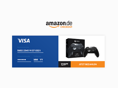 DailyUI 002: Checkout amazon checkout dailyui modern simple