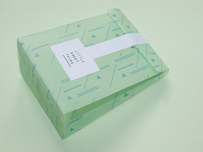 Little sweet thing colored little packaging paper pattern sweet thing tracing