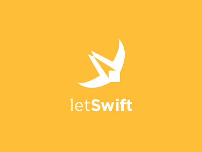 letSwift brand branding design graphic design illustration ios letswift logo logo design logos meetup minimalicti poland sign swift symbol vector wroclaw