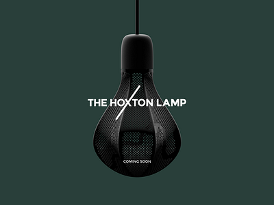 Hoxton Lamp colour design lamp preview product shot