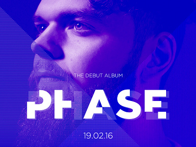 Jack Garratt Phase album blue design garratt jack launch phase redesign website